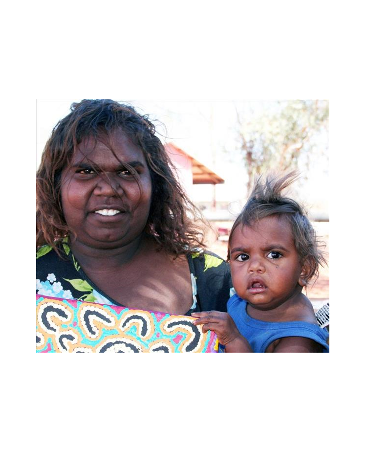 Aboriginal Art by Christine Nakamarra Curtis, Mina Mina Jukurrpa (Mina Mina Dreaming), 30x30cm - ART ARK®