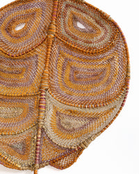 Aboriginal Artwork by Clara Larabidiwanga, Nawarlah - Brown River Stingray, 103x49cm