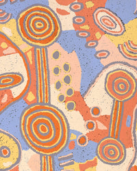 Aboriginal Artwork by Colin Jakamarra Gibson, Yurrampi Jukurrpa (Honey Ant Dreaming), 107x61cm