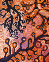 Aboriginal Artwork by Ultukunpa (honey grevillea), 5 artists, 198x152cm