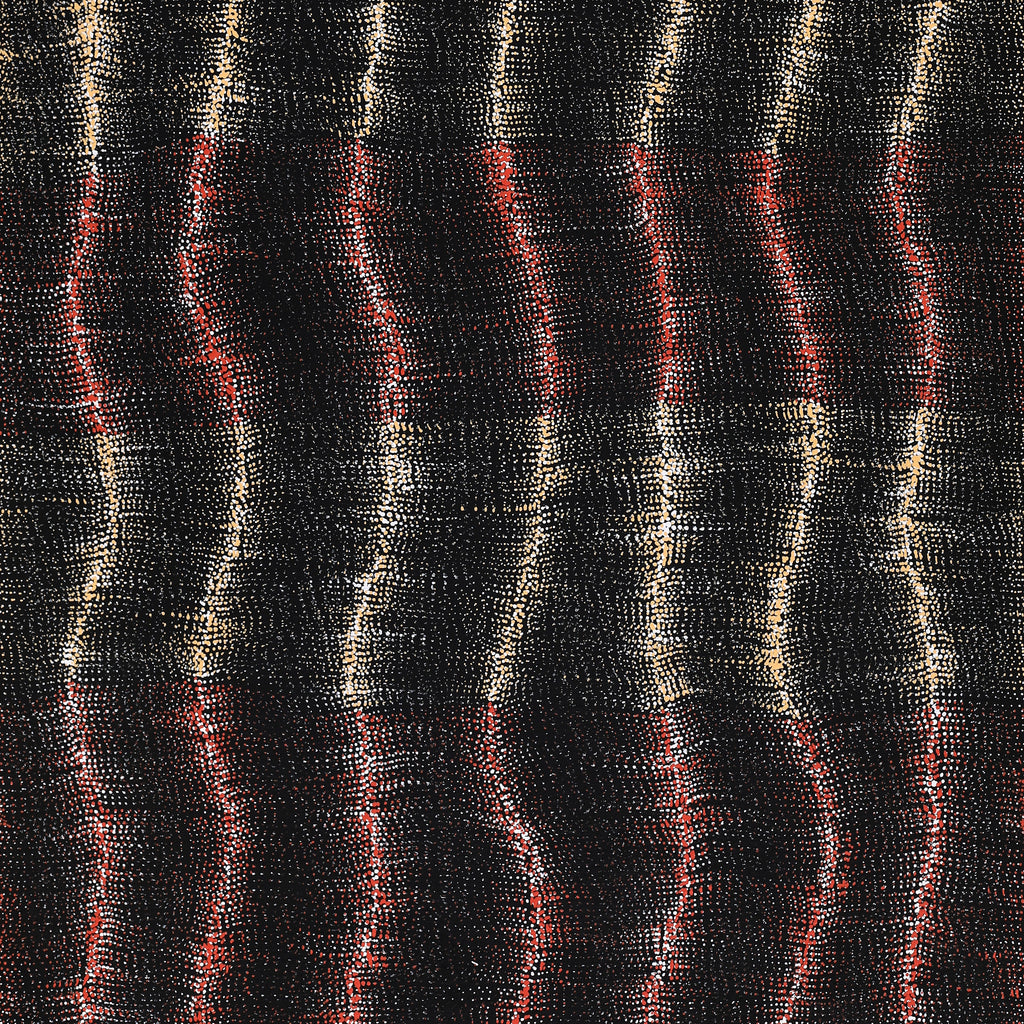 Aboriginal Artwork by Debbie Napaljarri Brown, Wanakiji Jukurrpa (Bush Tomato Dreaming), 122x61cm