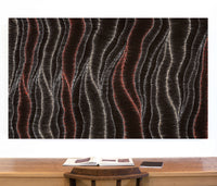 Aboriginal Artwork by Debbie Napaljarri Brown, Wanakiji Jukurrpa (Bush Tomato Dreaming), 152x91cm