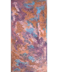 Aboriginal Artwork by Derrick Butt, Kulyakartu, 152x76cm