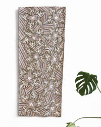 Aboriginal Artwork by Djul’djul Gurruwiwi Susan Wunuŋmurra, Dhatam, 123x53cm
