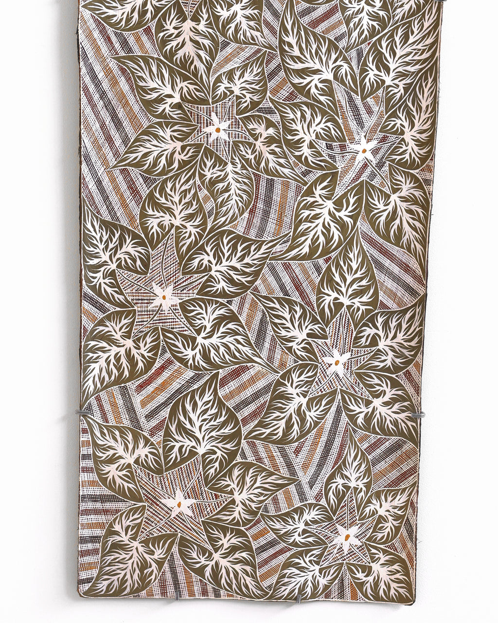 Aboriginal Artwork by Djul’djul Gurruwiwi Susan Wunuŋmurra, Dhatam, 123x53cm