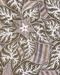 Aboriginal Artwork by Djul’djul Gurruwiwi Susan Wunuŋmurra, Dhatam, 123x53cm