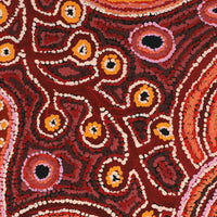 Aboriginal Artwork by Daisybell Kulyuru, Minyma Kutjara(near Ernabella), 122x91cm