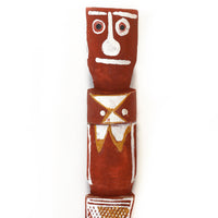 Aboriginal Art by Dallas Kelly, Mimih Spirit, 54cm - ART ARK®