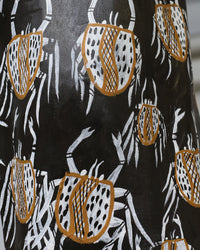 Aboriginal Artwork by Datjuluma Guyula Caroline, Gunyan, Pair of Larrakitj 268cm