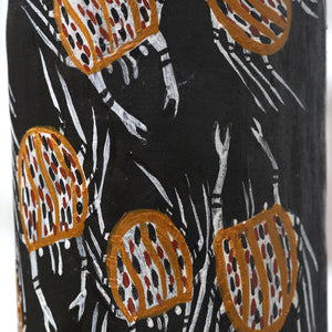 Aboriginal Art by Datjuluma Guyula Caroline, Gunyan, 268cm, Larrakitj - ART ARK®