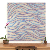 Aboriginal Artwork by Debbie Napaljarri Brown, Wanakiji Jukurrpa (Bush Tomato Dreaming), 107x107cm