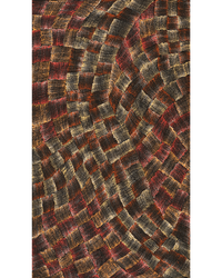 Aboriginal Artwork by Debbie Napaljarri Brown, Wanakiji Jukurrpa (Bush Tomato Dreaming), 107x61cm