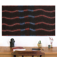 Aboriginal Artwork by Debbie Napaljarri Brown, Wanakiji Jukurrpa (Bush Tomato Dreaming), 107x61cm
