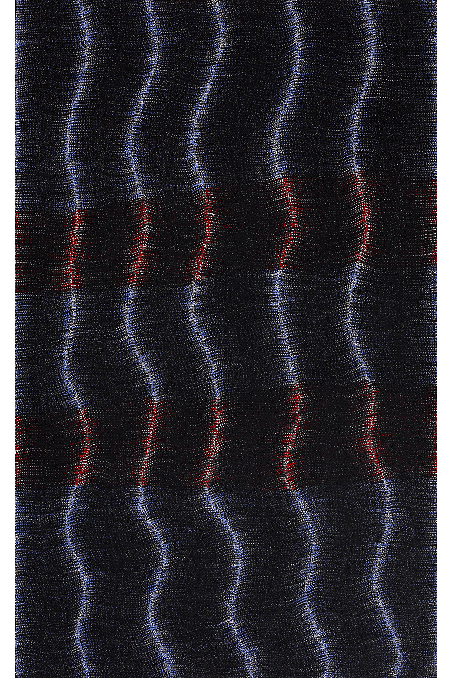 Aboriginal Artwork by Debbie Napaljarri Brown, Wanakiji Jukurrpa (Bush Tomato Dreaming), 122x76cm