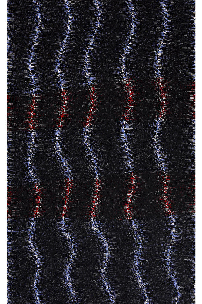 Aboriginal Artwork by Debbie Napaljarri Brown, Wanakiji Jukurrpa (Bush Tomato Dreaming), 122x76cm