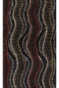 Aboriginal Artwork by Debbie Napaljarri Brown, Wanakiji Jukurrpa (Bush Tomato Dreaming), 76x46cm