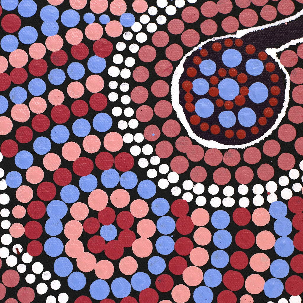 Aboriginal Artwork by Derik Lynch, Ngayuku Ngura, 100x80cm