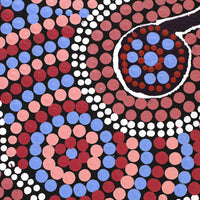 Aboriginal Artwork by Derik Lynch, Ngayuku Ngura, 100x80cm