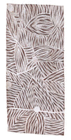 Aboriginal Art by Dhuwarrwarr Marika, Yambirrpa, 144x64cm Bark - ART ARK®