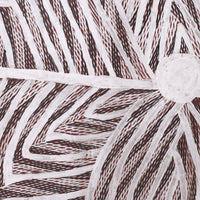 Aboriginal Artwork by Dhuwarrwarr Marika, Yambirrpa, 144x64cm Bark
