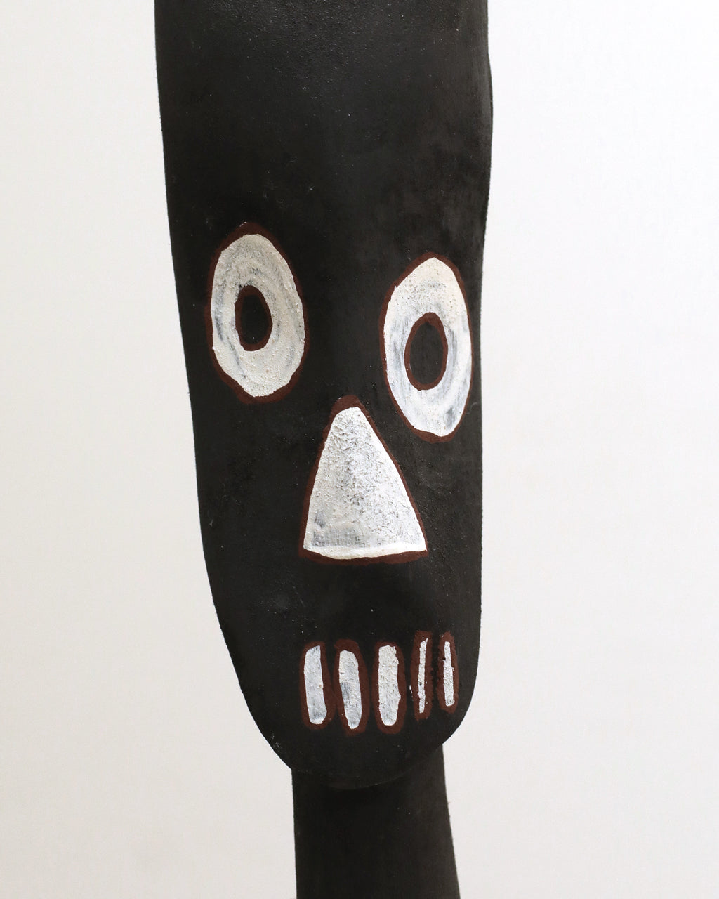 Aboriginal Artwork by Djarrayaŋ Wunuŋmurra, Mokuy Sculpture, 165cm