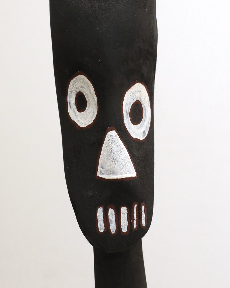 Aboriginal Artwork by Djarrayaŋ Wunuŋmurra, Mokuy Sculpture, 165cm