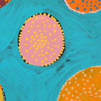 Aboriginal Artwork by Doreen Chapman, Untitled, 56x56cm