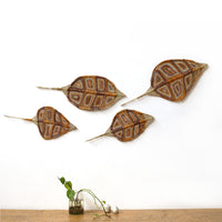 Aboriginal Artwork by Dorothy Bunibuni, Nawarlah - Brown River Stingray Group