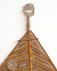 Aboriginal Artwork by Dorothy Bunibuni, Yawkyawk - fish-women spirit, 196x85cm