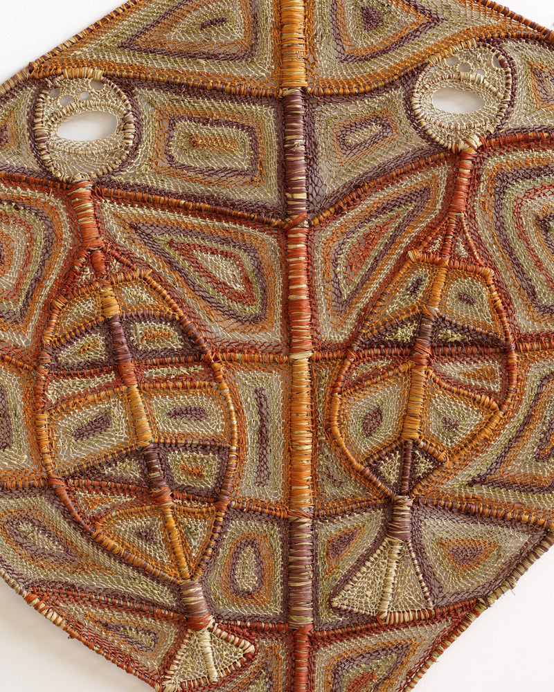 Aboriginal Artwork by Dorothy Bunibuni, Yawkyawk - fish-women spirit, 184x101cm