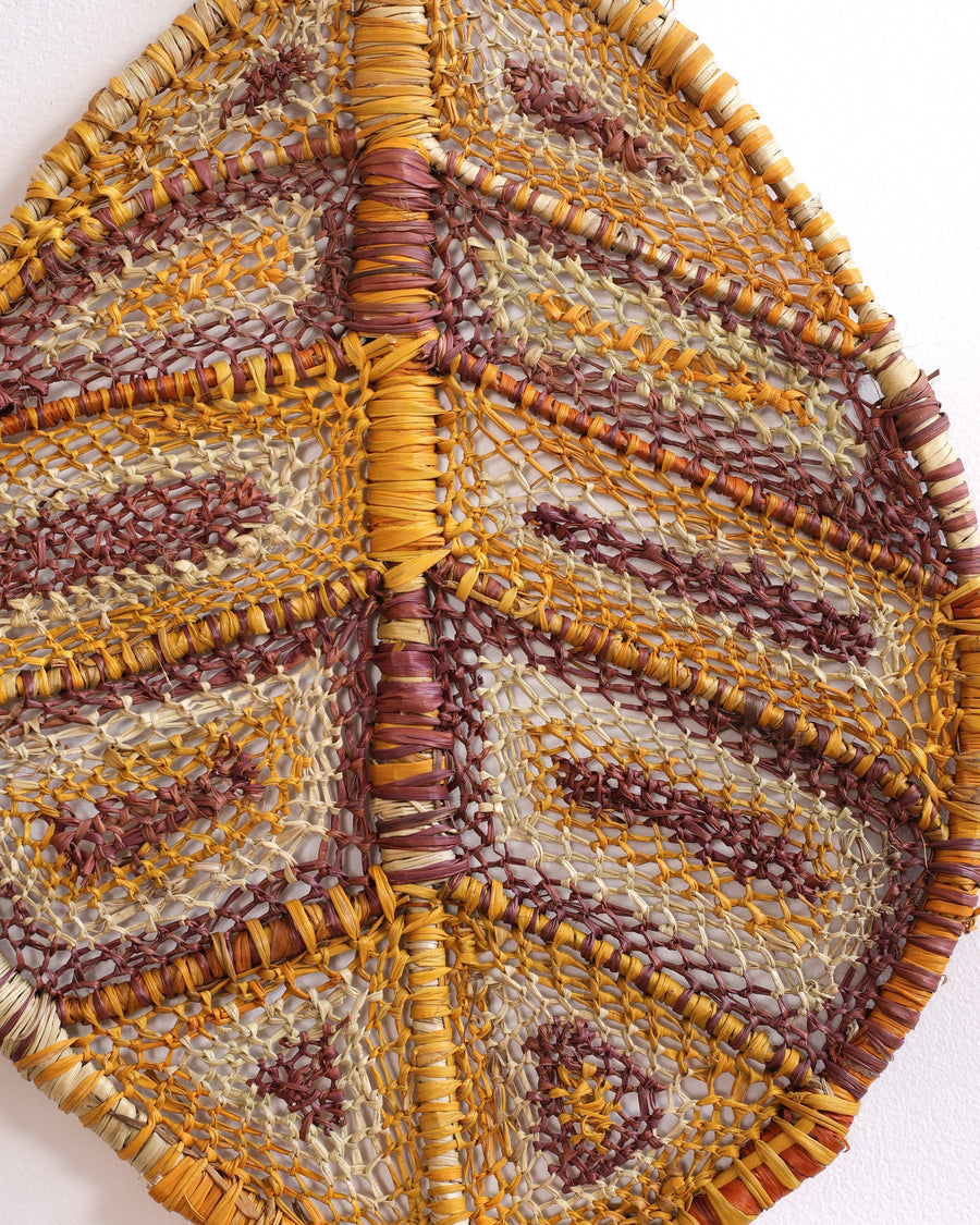 Aboriginal Artwork by Basma Nulla and Dorothy Bunibuni, Nawarlah - Brown River Stingray, Group