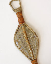 Aboriginal Artwork by Dorothy Bunibuni, Kumuken (Freshwater Crocodile), 205x64cm