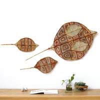 Aboriginal Artwork by Dorothy Bunibuni, Family of Nawarlah - Brown River Stingray
