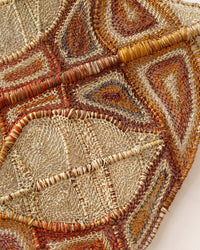 Aboriginal Artwork by Dorothy Bunibuni, Family of Nawarlah - Brown River Stingray