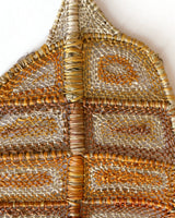 Aboriginal Artwork by Dorothy Bunibuni, Family of Nawarlah - Brown River Stingray