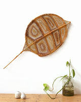 Aboriginal Artwork by Dorothy Bunibuni, Nawarlah - Brown River Stingray, 83cm