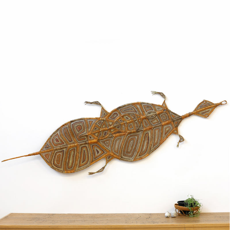 Dorothy Bunibuni, Kumuken (Freshwater Crocodile), 246x76cm