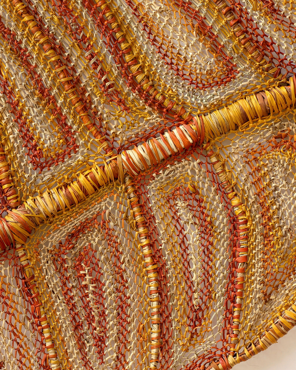 Aboriginal Artwork by Dorothy Bunibuni, Nawarlah - Brown River Stingray, 116cm
