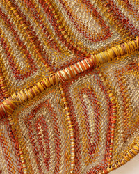 Aboriginal Artwork by Dorothy Bunibuni, Nawarlah - Brown River Stingray, 116cm