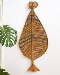 Aboriginal Artwork by Dorothy Bunibuni, Yawkyawk - fish-women spirit, 133x56cm