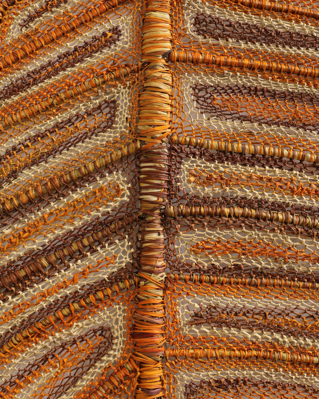 Aboriginal Artwork by Dorothy Bunibuni, Yawkyawk - fish-women spirit, 133x56cm