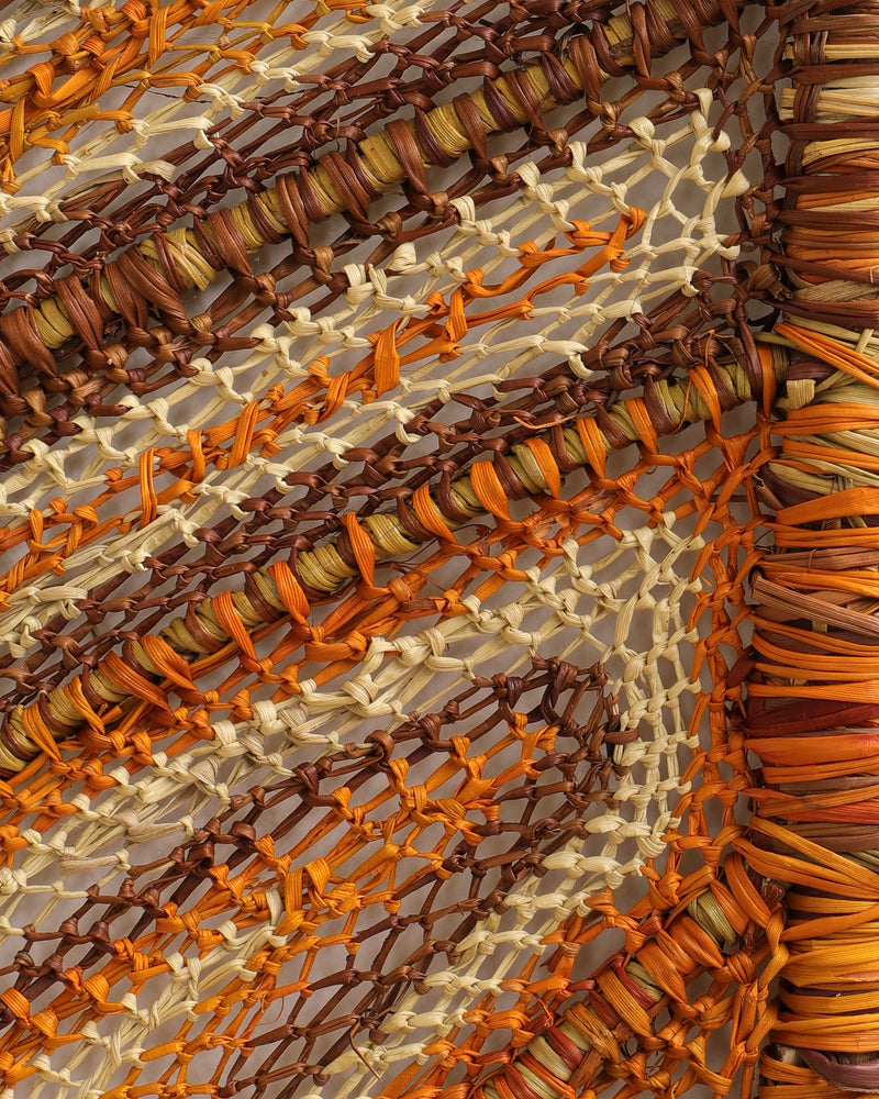 Aboriginal Artwork by Dorothy Bunibuni, Yawkyawk - fish-women spirit, 133x56cm