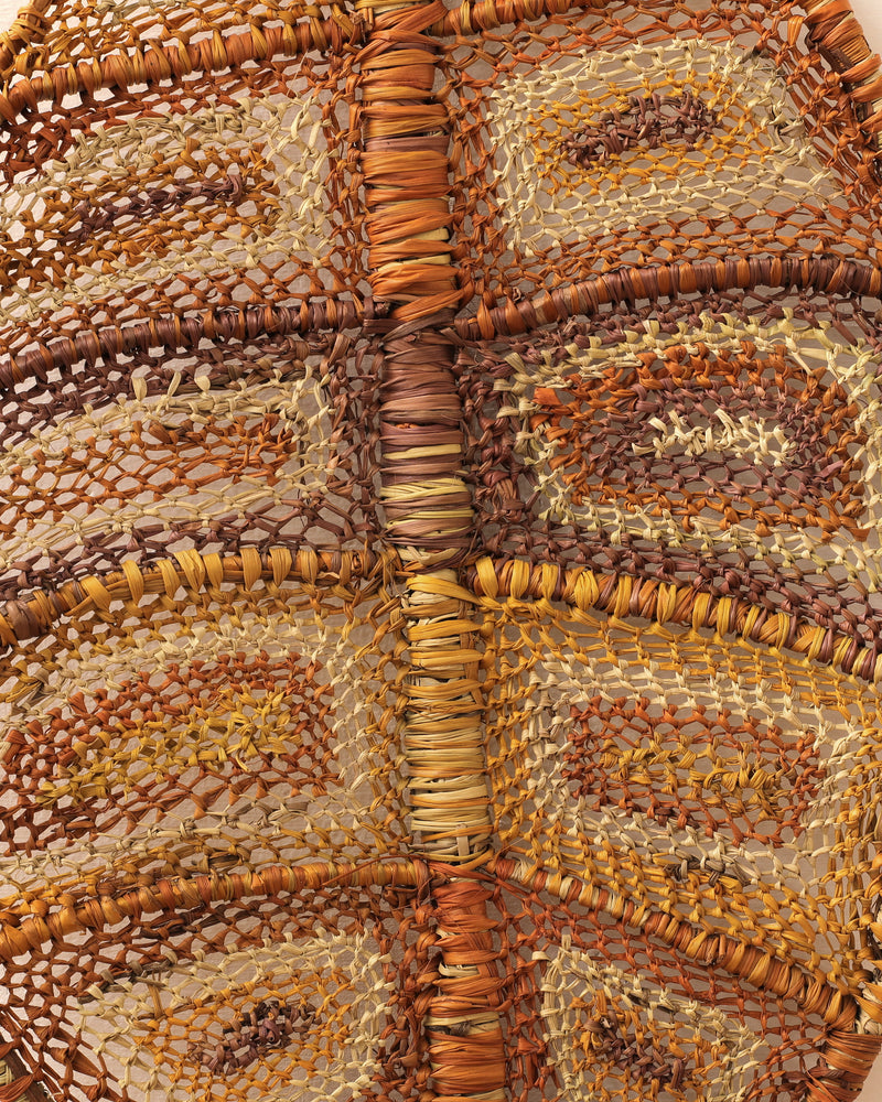 Aboriginal Artwork by Dorothy Bunibuni, Yawkyawk - fish-women spirit, 86x30cm