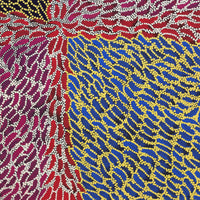Drusilla Nangala Spencer, Yuparli Jukurrpa (Bush Banana Dreaming), 61x61cm