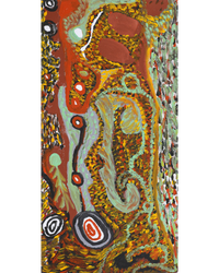 Aboriginal Artwork by Eileen Stanley Nanna, Untitled, 61x30cm