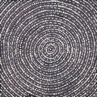 Aboriginal Artwork by Elsie Napanangka Granites, Mina Mina Dreaming, 30x30cm