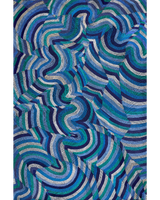 Aboriginal Artwork by Flora Nakamarra Brown, Mina Mina Jukurrpa, 183x122cm