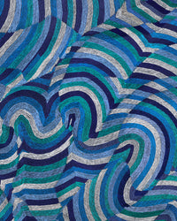 Aboriginal Artwork by Flora Nakamarra Brown, Mina Mina Jukurrpa, 183x122cm