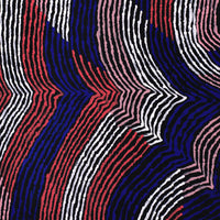 Aboriginal Artwork by Flora Nakamarra Brown, Mina Mina Jukurrpa - Ngalyipi, 107x91