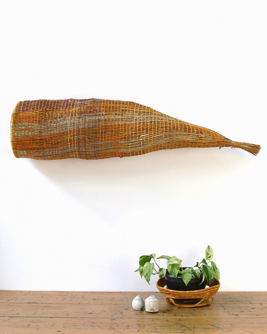 Aboriginal Artwork by Freda Ali Wayartja, An-gujechiya (Fish Trap), 109cm